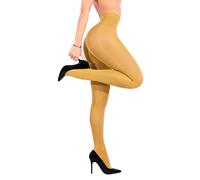 sofsy Collant Donna Bordeaux Oro giallo Taglia Plus Size XL - Tights Super Elasticizzati e Comodi Made in Italy | Calze 40 Den da indossare ogni giornoe
