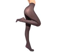 sofsy Collant Invernali Donna Cioccolato- 40 Denari Made in Italy con Cuciture Piatte e Resistenti | Perfetti per l'Inverno | Taglia L