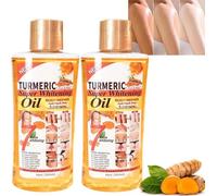 Soft 7 Turmeric Oil, Veetgold Body Oil, Soft 7 Turmeric with Honey Soap, Turmeric Oil for Skin, Veetgold Body Oil 7_Days, Body Wash For Moisturizer & Correct Uneven Skin Tone (2pcs, one size)