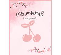 Soft Aesthetic Journal for Women - Minimalist & Moody Pink Notebook for Self-Care, Reflection & Daily Writing | Cozy Feminine Diary for Mindfulness, Gratitude & Mental Wellness