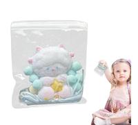 Soft Animal Toy, Squeeze Stress Reliever, 3.15 Inches Fidget Toy with Pinching Feature, Sheep Bear Rabbit Plush, Stress Ball with Cute Design, Fidget Accessory for Home and Travel