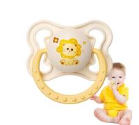 Soft Baby Pacifier, Toddler Pacifier, Gentle Skin-Friendly Baby Binky, Silicone Soother Nipple, Breastfed Pacifiers for, Boys, Girls, 2.24x1.5x1.77in