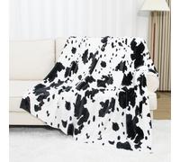 Soft Blanket Twin Size Black and White Blanket Fuzzy Cozy Bed Blankets and Throws Cute Lightweight Couch Blanket Stuff Decor for Home Bedroo