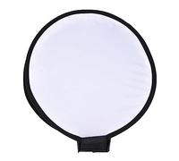 Soft Box Mini Portable Round Beauty Dish Speedlite Flash Diffusore Softbox per Video e riprese di Ritratti(40 cm)