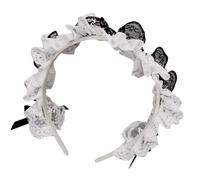 Soft Breathable Headband for Daily Use Lace Hariband Anime Maid Hair Accessory for Weddings Parties Easy Wash Lace Hair Accessory