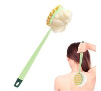 Soft Bristle Deep Cleaning,Bath Shower Loofah Back Scrubber,for Adults Elderly Arm Leg Back Home Apartment Dorm Hotel Bathroom