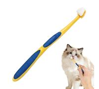 Soft Bristle Gum Care Tool - Pet Toothbrush For Cats, Hygiene Brush, Gentle Tooth Cleaning Design, Durable Comfortable Handle For Kitten Puppy Senior Small Large Breed Pet Health Bad Breath