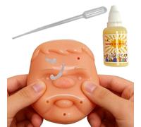 Soft Bubble Toy, Spot Press Fidget Game, Thermoplastic Rubber with Squeeze Feature, Sturdy Silicone Stress Relief Toy Device, Sensory Zit with Fun Design, Calm Relief for School and Work