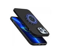 Soft Case for HaloLock, Compatible for iPhone 13 Pro Case for MagSafe, Supports Magnetic Charging (Black)