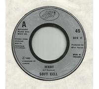 Soft Cell - What (1982) / Vinyl single [Vinyl-Single 7'']
