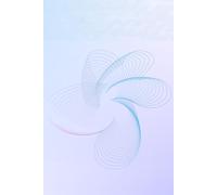 Soft Chaos Journal - Blue Watercolor Minimal Notebook: Calm Ice-Tone Cover, Lined Pages for Writing, Reflection & Creativity (6x9, 110 Pages)