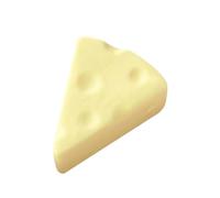 Soft Cheese Fidget Toy, Stress Reliever Cheese, Food Finger Toy, Sensory Squeeze, Fidget for Adults Kids Classroom Home Office Travel Work Study Relaxation and Play