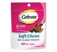 Caltrate Soft Chews 600 Plus D3 Forza delle Ossa Cioccolato Truffle