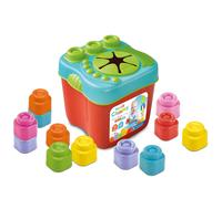 Soft Clemmy Touch Build And Play Sensory Bucket Bambini 6-36 Mesi Cesto
