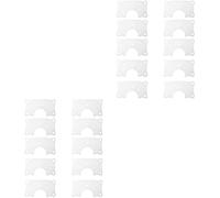 Soft Close Cupboard Door Hinges,20 Pcs Hinge Repair Plate Black Kitchen Cabinet Chest Flush Mount Metal Jewelry Box Stainless Steel