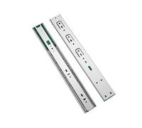 Soft Close Drawer Slides 14in Cabinet Draw Runners Replacement Rails Silver Pack of 2 Heavy Duty Easy Install Ideal for Kitchen & Fur(10in)