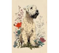 Soft Coated Wheaten Terrier Notebook: 6 × 9 | 120 Wide-Ruled Pages | A Nostalgic Notebook