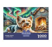 Soft Coated Wheaten Terrier Puzzle Impossibili 1000 Pezzi Decorazione Per La Casa. Giochi Rilassamento E Intelligence Per Adulti E Bambini Da 12 Anni 70x50cm/1000pcs