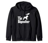 Soft Coated Wheaton Terrier Dog Mom The Dogmother Funny Dogs Felpa con Cappuccio