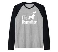Soft Coated Wheaton Terrier Dog Mom The Dogmother Funny Dogs Maglia con Maniche Raglan