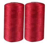 Soft Cord Nylon Yarn, 2Pcs Ice Linen Silk Hand Knitting Light Body Yarn