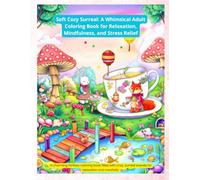 Soft Cozy Surreal: A Whimsical Adult Coloring Book for Relaxation, Mindfulness, and Stress Relief: A charming fantasy coloring book filled with cozy, surreal scenes for relaxation and creativity.