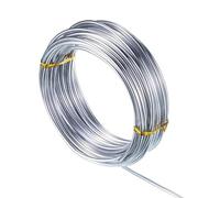 Soft Craft Wire - Silver Color Bendable Craft Wire | Crafts Supplies Metal Wires for Doll Skeletons Sculptures Car Bicycles Models Flower Supports