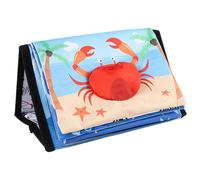 Soft Crinkle Book, giocattoli per bambini ad alto contrasto - Libro di per lo sviluppo del cervello, giocattolo stimolante da pavimento, giocattolo interattivo di sviluppo per vacanze