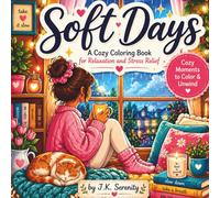 Soft Days: A Cozy Coloring Book for Relaxation and Stress Relief