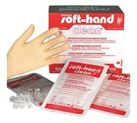 Soft della mano 00368846 Clean Guanti, singolarmente, Sterile, singolarmente, M (Confezione da 100 PZ)