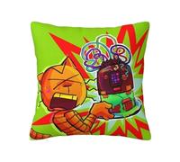 Soft Dogs Art As Petey The Cat Federa per cuscino quadrata decorativa per la casa per divano