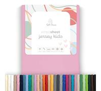 Soft Dream - Lenzuolo con angoli - 28 colori - Jersey 100% cotone (80 x 160 cm, rosa)