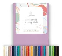 Soft Dream Lenzuolo con angoli elasticizzati da 80 x 160 cm, in 100% cotone pettinato di alta qualità, con angoli elasticizzati per letto dei bambini, certificato OekoTex, prodotto in UE, 80 x 160 cm