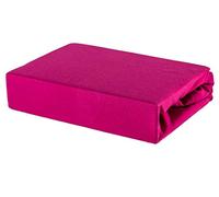 Soft Dream Lenzuolo con angoli elasticizzati da 80 x 180 cm, qualità premium, 100% cotone pettinato jersey con angoli elasticizzati per letto dei bambini, certificato OekoTex, prodotto in EU, vino