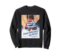 Soft Drink Cola dà Il Benvenuto al Mondo Annuncio Vintage Grafico Felpa