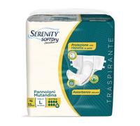 Soft Dry Sensitive Pannolone Mutandina L Serenity 15 Pezzi