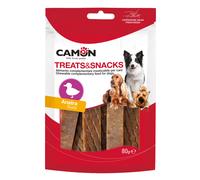 Camon Treats e Snacks per cani: Anatra jerky - 80 gr