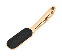 Soft Feel Foot Grinder Grip Scrubber Sicuro Pelle Morta Rimozione Calli File di Vetro Dita Gap Strumenti Pedicure Dorato