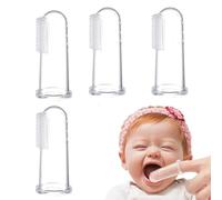 Soft Finger Toothbrush - Full Infant Training Teething Clean Massage | Easy Hygiene Care Toothbrush for Promoting Gum Growth and Improving Appetite Problems