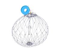 Soft Fishing Net, Fishing Accessories, Multi-Functional Steel Wire Crab Trap with Automatic Opening & Closing, Nylon Net for Catching Fish Lobsters Crabs in Freshwater or Sea