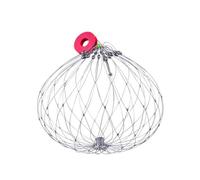 Soft Fishing Net, Fishing Accessories, Multi-Functional Steel Wire Crab Trap with Automatic Opening & Closing, Nylon Net for Catching Fish Lobsters Crabs in Freshwater or Sea