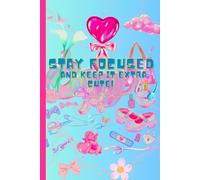 Soft focus Notebook: A Cute Notebook for Notes & Ideas/ aesthetic notebook for selfcare, and planning/for kids, teenagers, and working adults/Daily productivity, notebook for notes