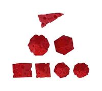 Soft Game Dice - Foam Dice Set for Board Games | Lightweight PU Foam with Rounded Edges, Colorful Number Printing, Safe Material, Quiet Dices for Kids, and Family Game Nights