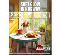 Soft Glow in Norway 2025: Immerse Yourself in Over a Year of Serene Norwegian Landscapes, Ideal for Comprehensive Planning in Large Size