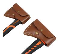 Soft Hatchet Cover With Metal, PU Leather Hatchet Holster | PU Leather Hatchets Holsters Handmade | Handmade PUs Leathers Axe Sheath | Multifunctional Axe Protective Supplies