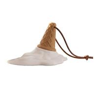 Soft Ice Cream Shape Door Stopper | Non-Slip PVC Door Stop Wall Protector & Anti-Collision Ďoor Buffer | Dual-Use Đoor Holder & Wall Safety Pad 10×10×5.2cm Cute Home Office Bathroom Dorm Apartment Ent
