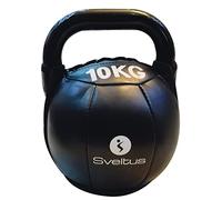 Soft kettlebell PU nero 10 kg