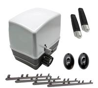 Soft Kit Automazione 230V Per Cancello Scorrevole 600 Kg Con 4 Mt Cremagliera Nylon, 2 Telecomandi E 1 Coppia Di Fotocellule Compatibile Con Ecutee
