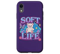 Soft Life Cozy Estetic Kawaii Cutecore Pastelcore Cozycore Custodia per iPhone XR