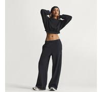 Adidas Soft Lux Straight Leg Tracksuit Pants Nero XS / Regular Donna